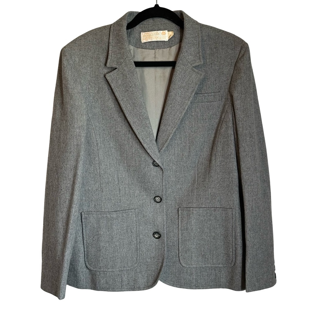 Pendleton NWT 50’s 60’s Vintage Wool Classic Blazer 3 Button Jacket Size 16
